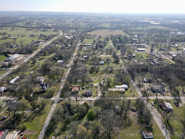 aerial view of property and surrounding area