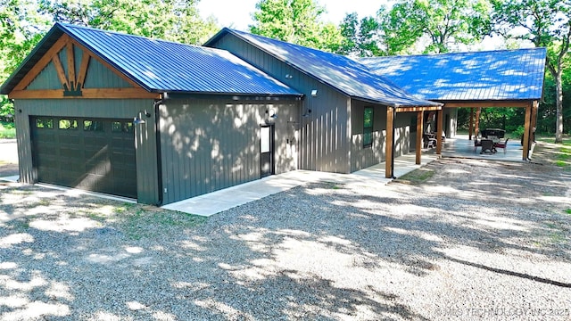 116645 S 4215th Rd, Eufaula, OK 74432 - view of garage