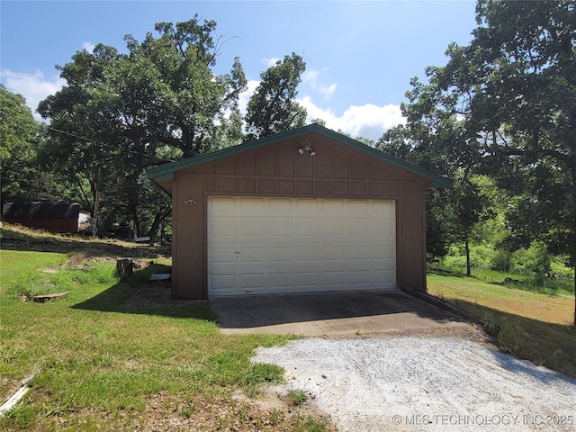 363 W 1700th Rd, Stigler, OK 74432 - view of detached garage
