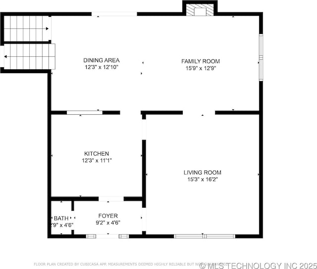 411 S 3rd, Eufaula, OK 74432 - home floor plan