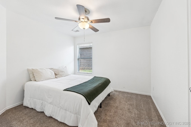 11088 N 116th E Ave, Owasso, OK 74055 - carpeted bedroom with baseboards and a ceiling fan