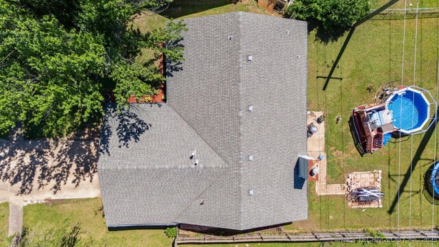 14516 E 36th St, Tulsa, OK 74134 - aerial view of property and surrounding area