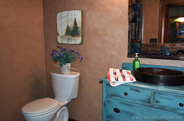 96729 S 4490, Vian, OK 74962 - half bath with vanity and toilet