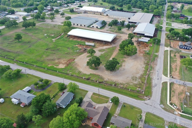 924 9th Ave SE, Ardmore, OK 73401 - aerial overview of property's location