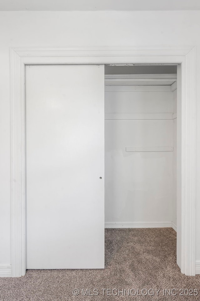 view of closet