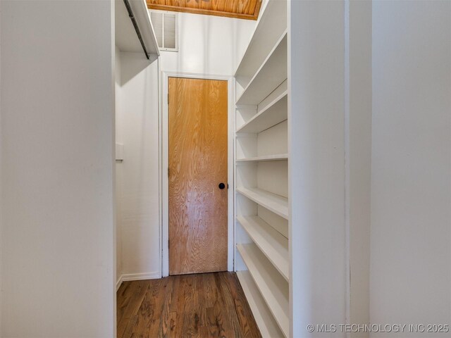 2528 E 57th St, Tulsa, OK 74105 - spacious closet with wood finished floors