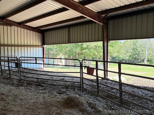 1216 N Oak Grove Rd, Drumright, OK 74030 - view of stable