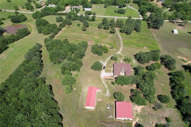 1216 N Oak Grove Rd, Drumright, OK 74030 - aerial view of property's location featuring rural landscape