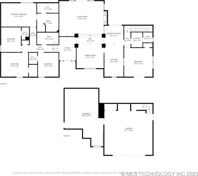 3442 E 75th Pl, Tulsa, OK 74136 - floor plan / room layout