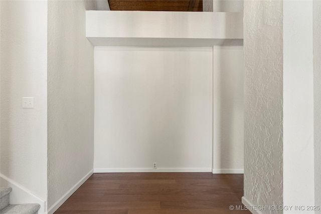 3442 E 75th Pl, Tulsa, OK 74136 - spare room with wood finished floors and baseboards