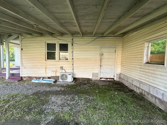 709 W Durant, Wilburton, OK 74578 - entrance to property with a cooling unit