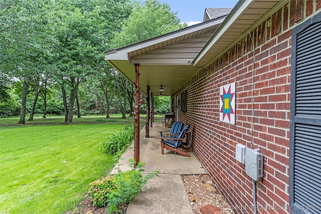 10797 S Talala Creek Ct # B, Talala, OK 74080 - view of patio / terrace
