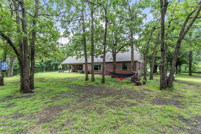 10797 S Talala Creek Ct # B, Talala, OK 74080 - view of grassy yard