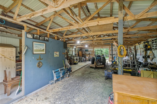 10797 S Talala Creek Ct # B, Talala, OK 74080 - miscellaneous room featuring lofted ceiling