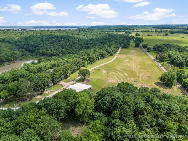 10797 S Talala Creek Ct # B, Talala, OK 74080 - aerial view of property and surrounding area with rural landscape
