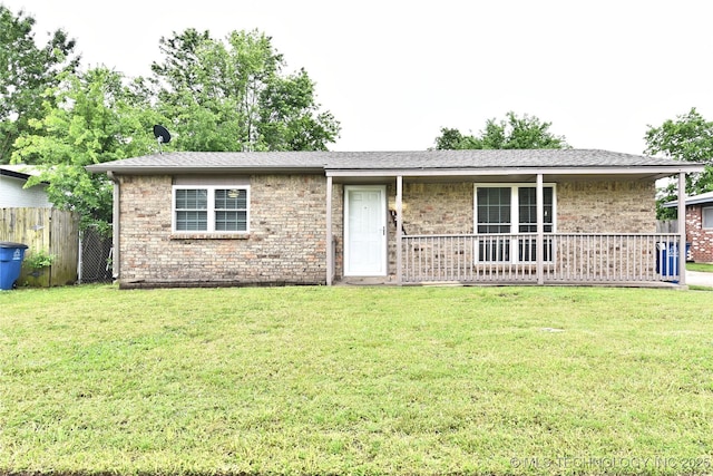 12518 E 25th St, Tulsa, OK 74129 - single story home with brick siding