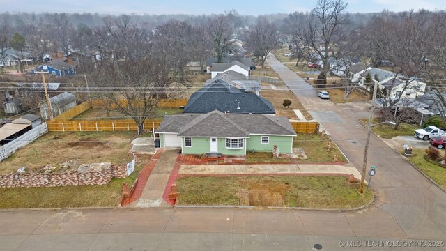 3919 E Archer St, Tulsa, OK 74115 - view from above of property featuring a tree filled landscape