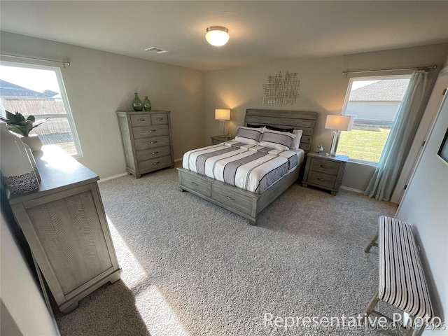 11806 S 274th Ave E, Coweta, OK 74429 - bedroom with light carpet and baseboards