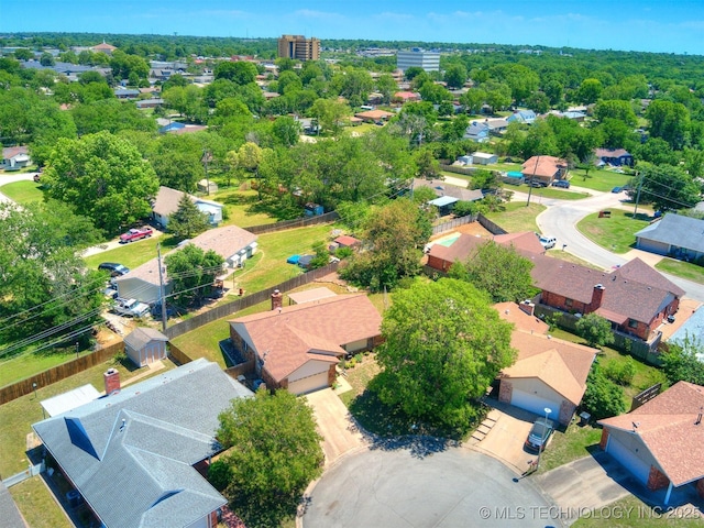 124 Canterbury Ct, Bartlesville, OK 74006 - aerial view of residential area