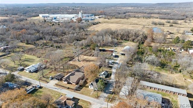 500 S Kern St, Okmulgee, OK 74447 - bird's eye view
