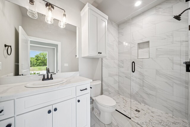682 W 113th Ct S, Jenks, OK 74037 - full bathroom with vanity and a stall shower