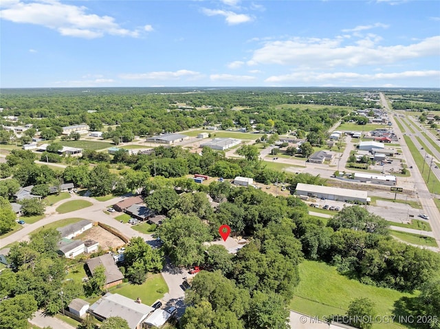 532 Hammers Rd, Ardmore, OK 73401 - aerial view of residential area