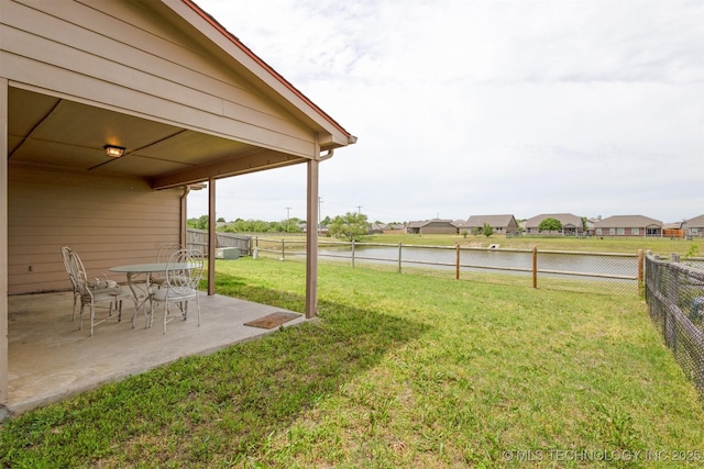 14507 E 110th Pl, Owasso, OK 74055 - view of yard with a patio and a residential view