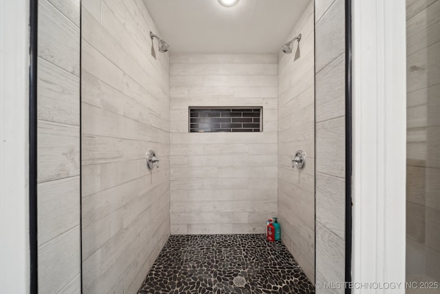 239 Seneca Dr, Sand Springs, OK 74063 - bathroom featuring a stall shower