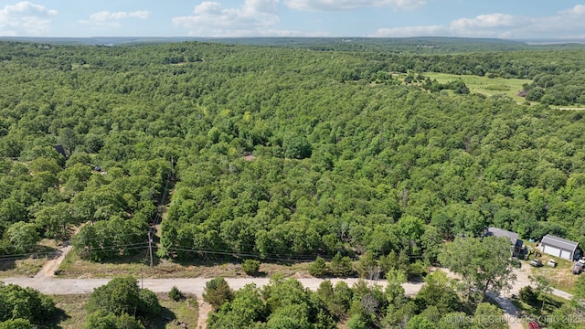 239 Seneca Dr, Sand Springs, OK 74063 - drone / aerial view of a heavily wooded area