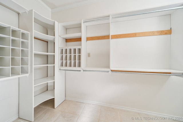 8008 S Juniper Ave, Broken Arrow, OK 74011 - spacious closet with tile patterned floors