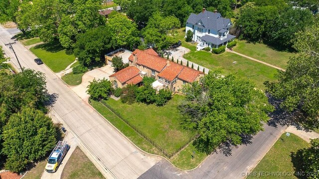 aerial view