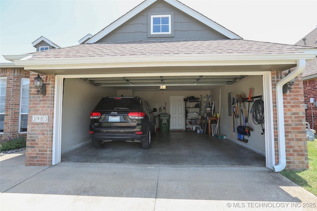 3983 S 216th E Ave, Broken Arrow, OK 74014 - garage with concrete driveway