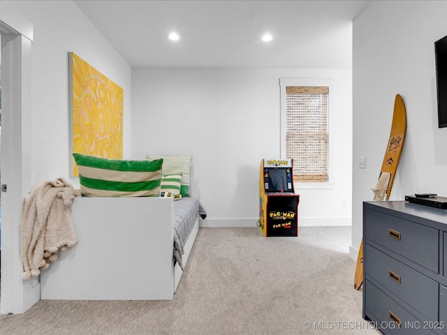 40 Center Ln N, Carlton Landing, OK 74432 - carpeted bedroom featuring recessed lighting and baseboards