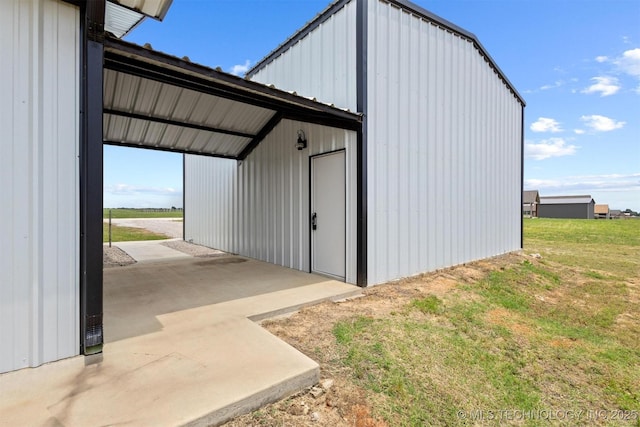 11879 Sandy Acres Trl, Kingston, OK 73439 - view of outdoor structure featuring an outbuilding and a carport