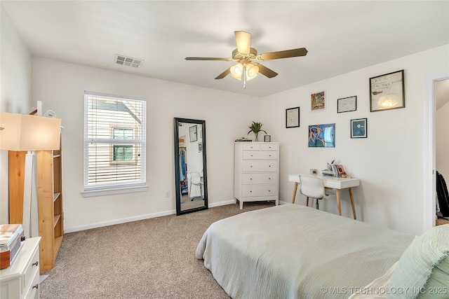 5412 E 122nd St S, Bixby, OK 74008 - bedroom featuring carpet floors, baseboards, and a ceiling fan
