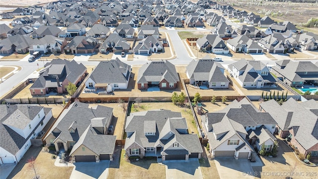 5412 E 122nd St S, Bixby, OK 74008 - aerial perspective of suburban area