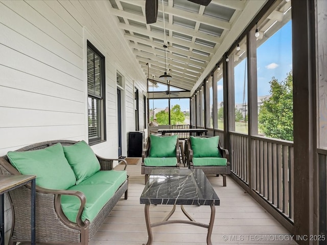 42 Redbud St, Carlton Landing, OK 74432 - sunroom / solarium with outdoor lounge area