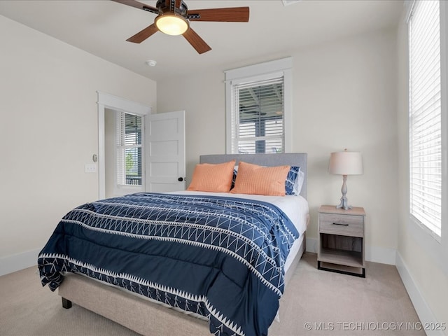 42 Redbud St, Carlton Landing, OK 74432 - bedroom with carpet, multiple windows, and baseboards