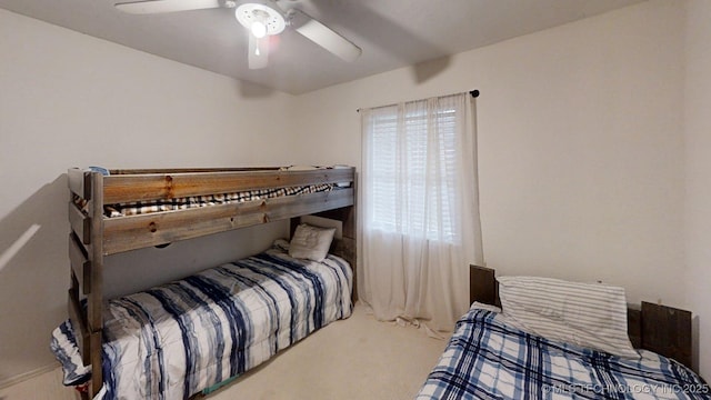 196 High Chaparal St, Ardmore, OK 73401 - bedroom featuring carpet floors and a ceiling fan