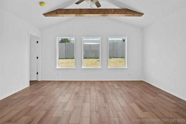 11412 E 93rd Pl, Owasso, OK 74055 - empty room featuring light wood-style floors, ceiling fan, healthy amount of natural light, and a smoke detector