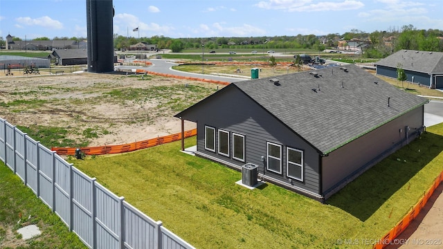 11412 E 93rd Pl, Owasso, OK 74055 - view from above of property