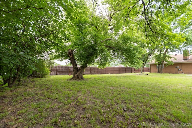 view of yard