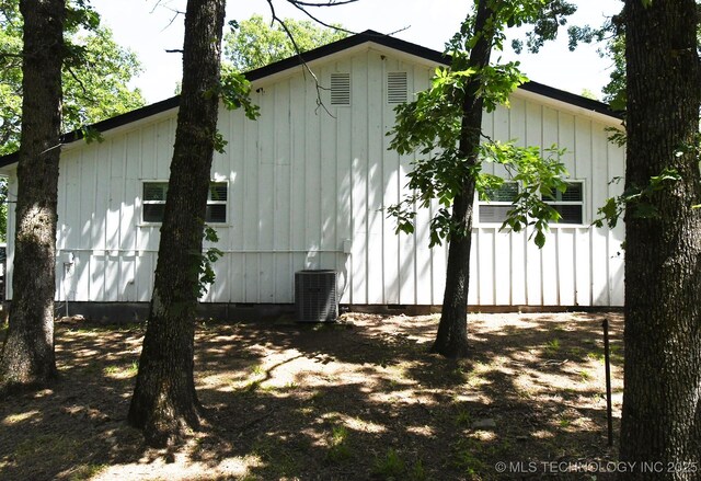 96358 S 4531, Vian, OK 74962 - view of side of property with central AC and crawl space