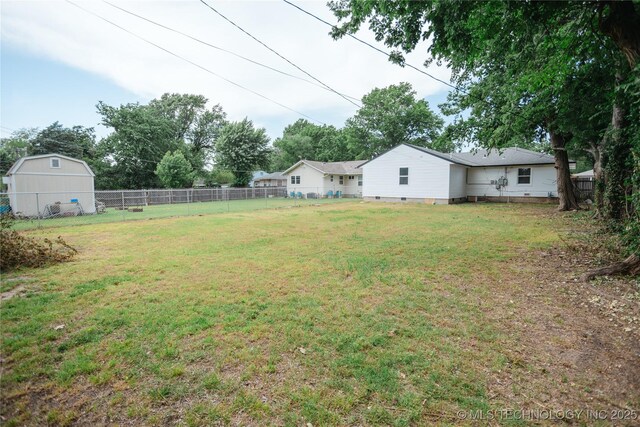 4024 E 25th St, Tulsa, OK 74114 - view of yard