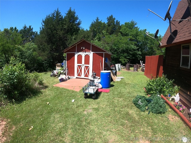 808 N Norfolk Rd, Yale, OK 74085 - view of grassy yard