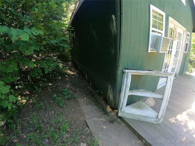 808 N Norfolk Rd, Yale, OK 74085 - exterior view of cooling unit