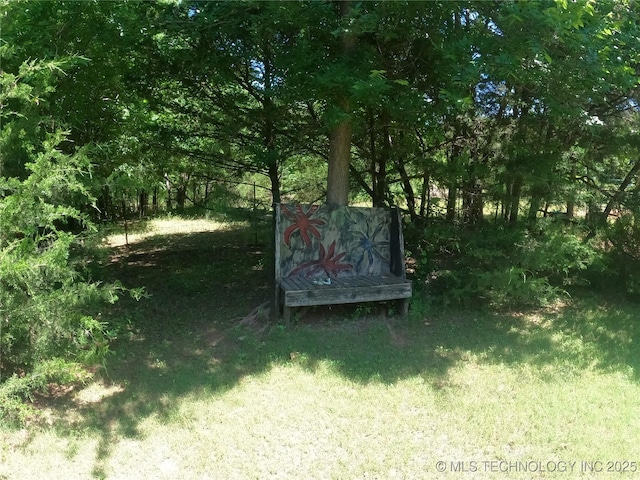 808 N Norfolk Rd, Yale, OK 74085 - view of grassy yard