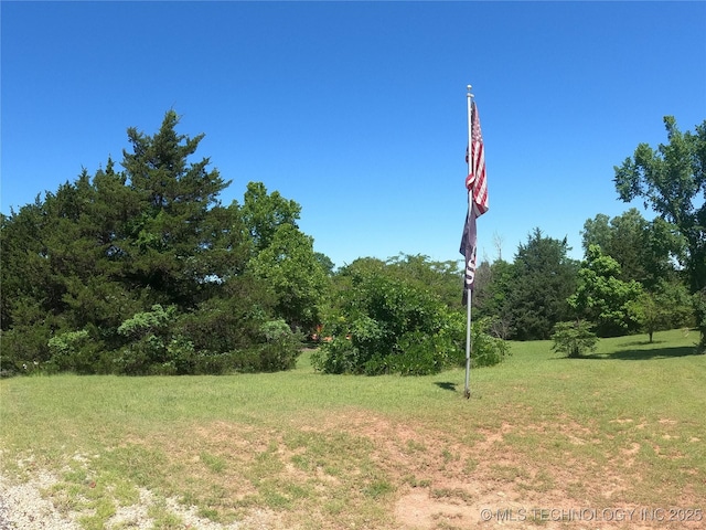 808 N Norfolk Rd, Yale, OK 74085 - view of grassy yard