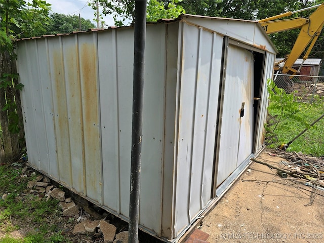 360 N 5th St, Fairfax, OK 74637 - view of shed