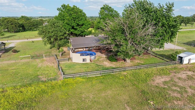 1202 S Oak Grove Rd, Cushing, OK 74023 - aerial view of sparsely populated area